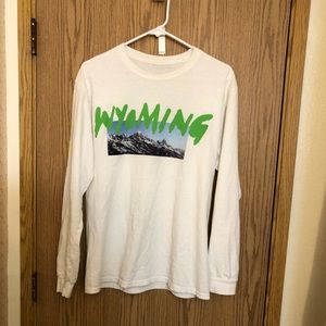 Kanye West Wyoming album listening longsleeve